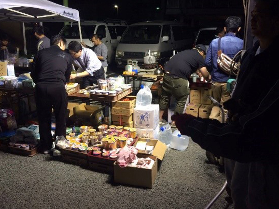 熊本地震への対応